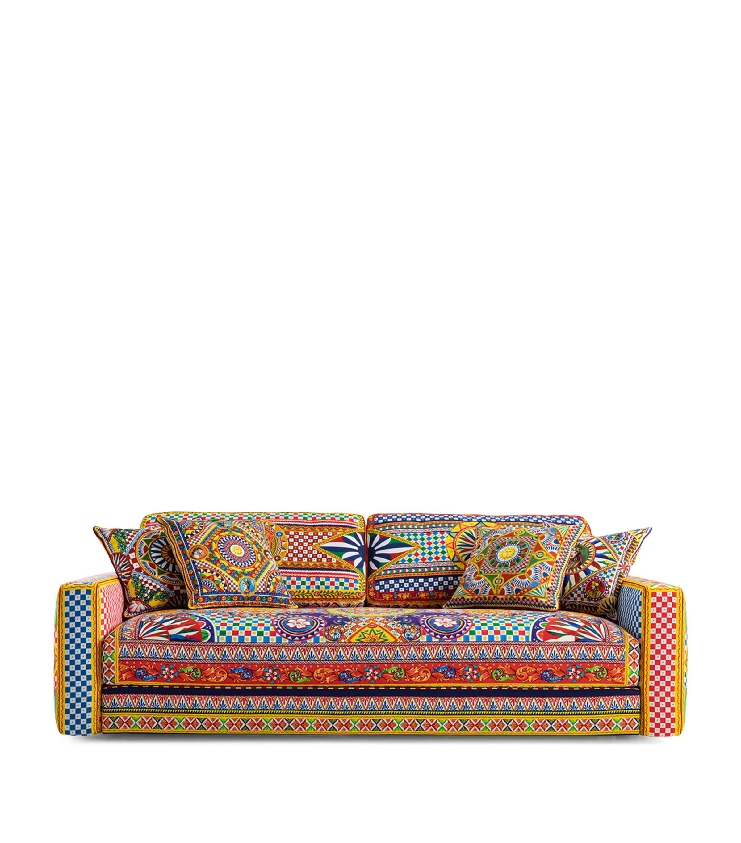Sferra Anemone 3-Seater Sofa Paprika