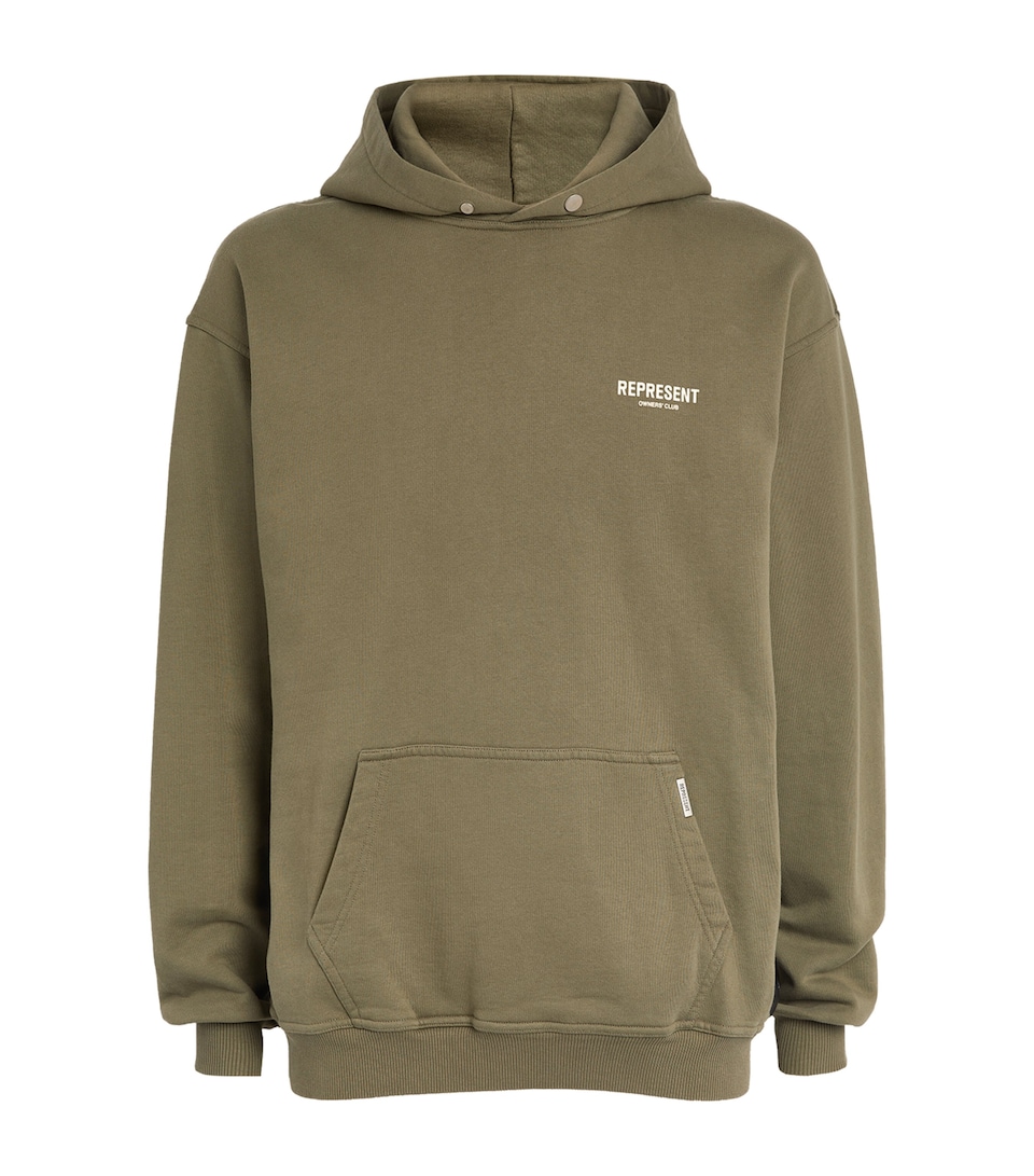 Represent Owners Club Hoodie Olive
