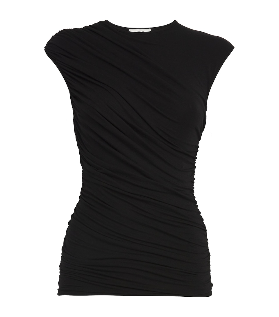 AGOLDE Ester Tank Top Black