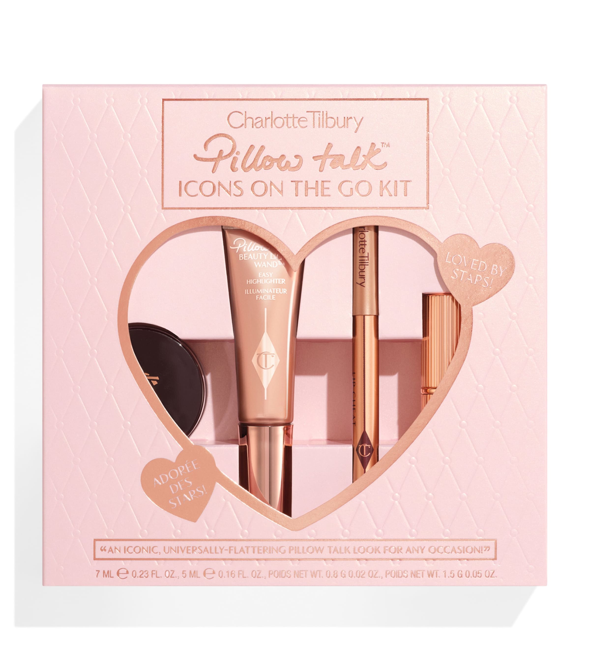 Charlotte Tilbury Pillow Talk Icons On The Go Gift Set
