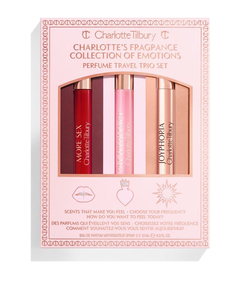 Charlotte Tilbury Charlotte’s Fragrance Collection of Emotions Fragrance Set (3 x 10ml)
