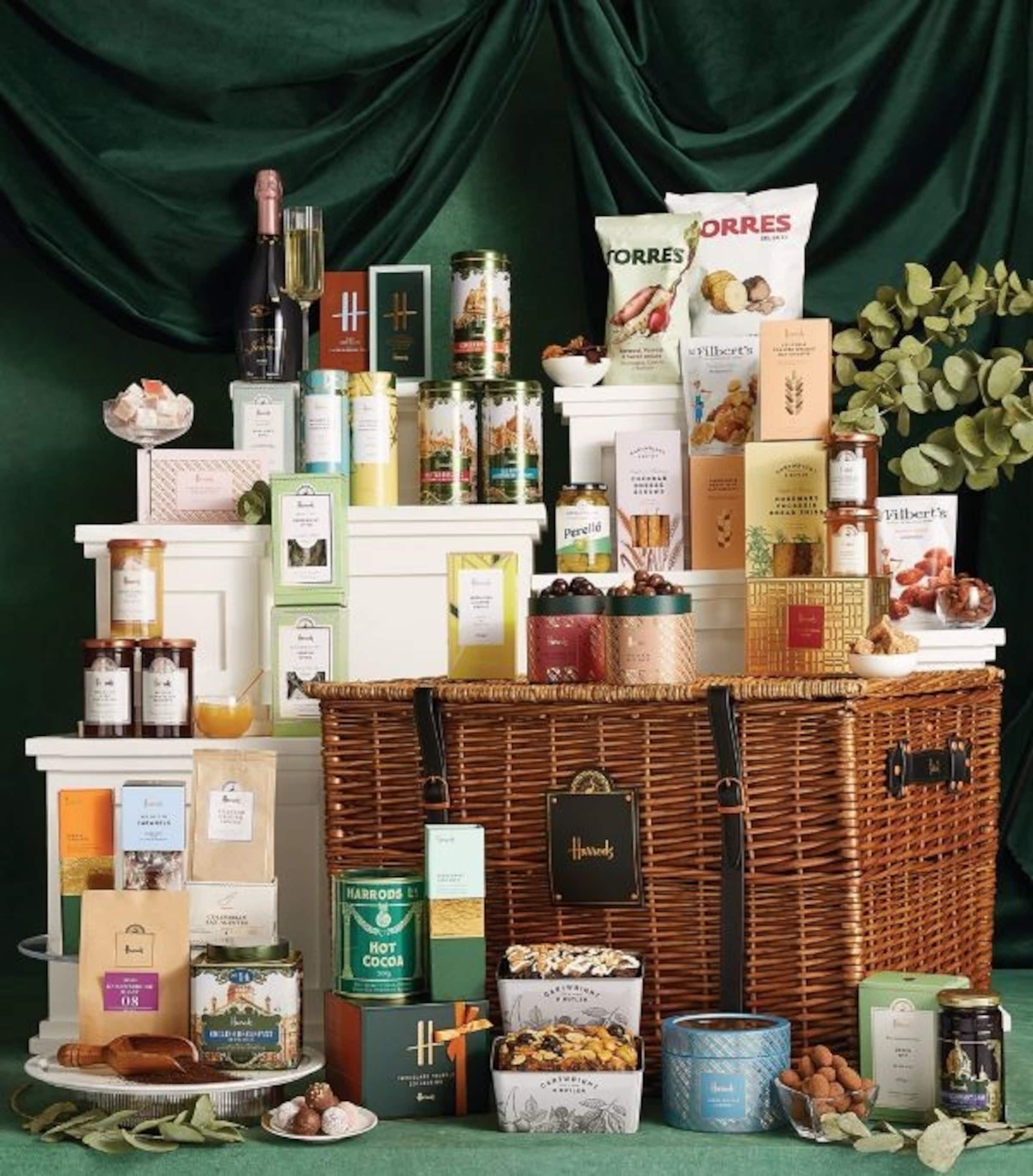 Harrods HRDS X FOOD HALLS HAMPERS DR
