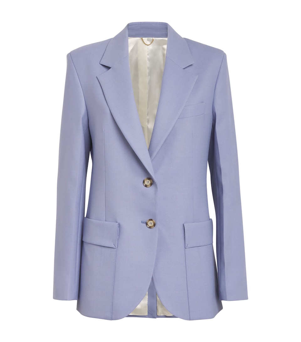 Victoria Beckham Patch-Pocket Blazer