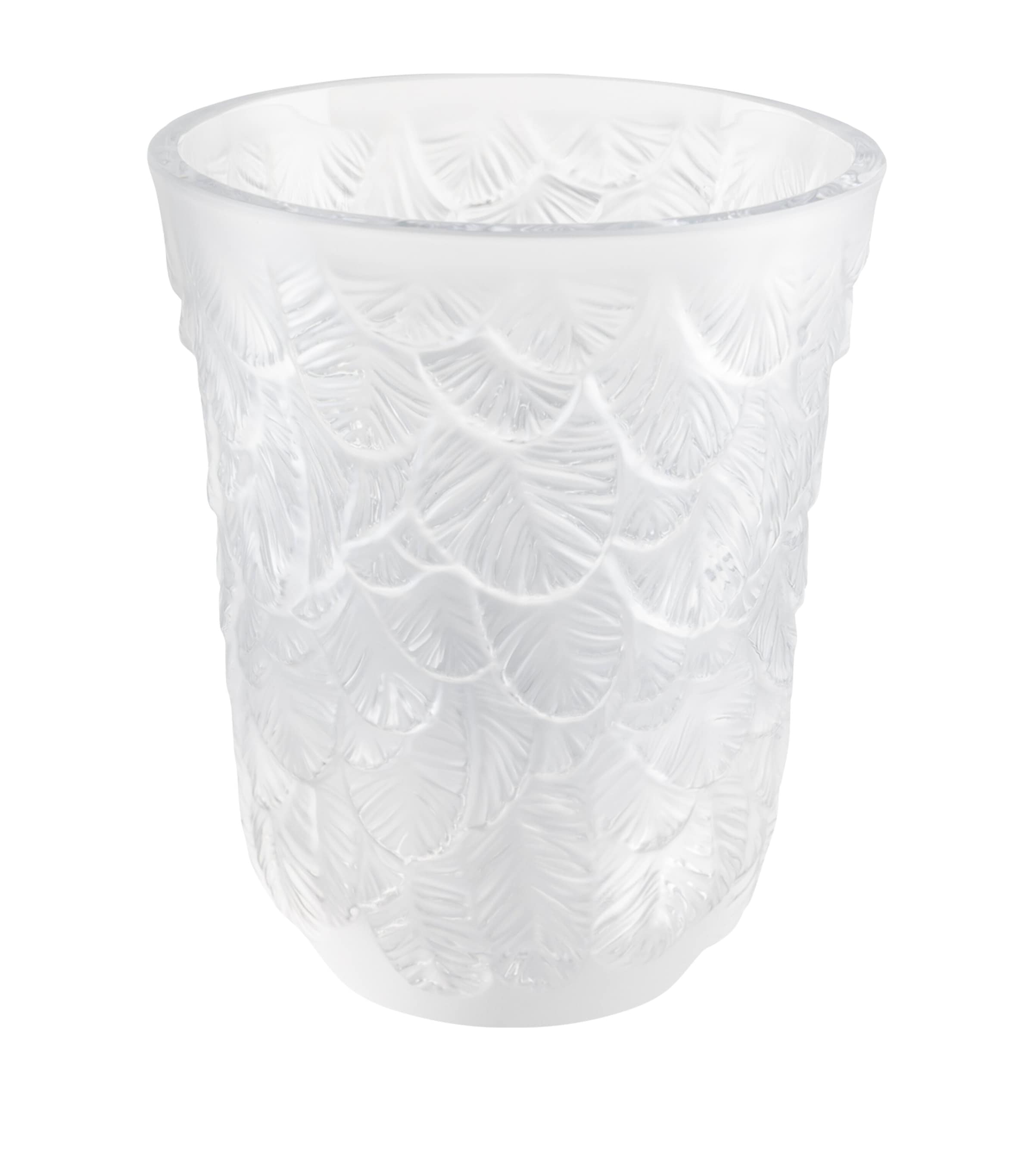 Lalique Crystal Grand-Duc Votive Clear