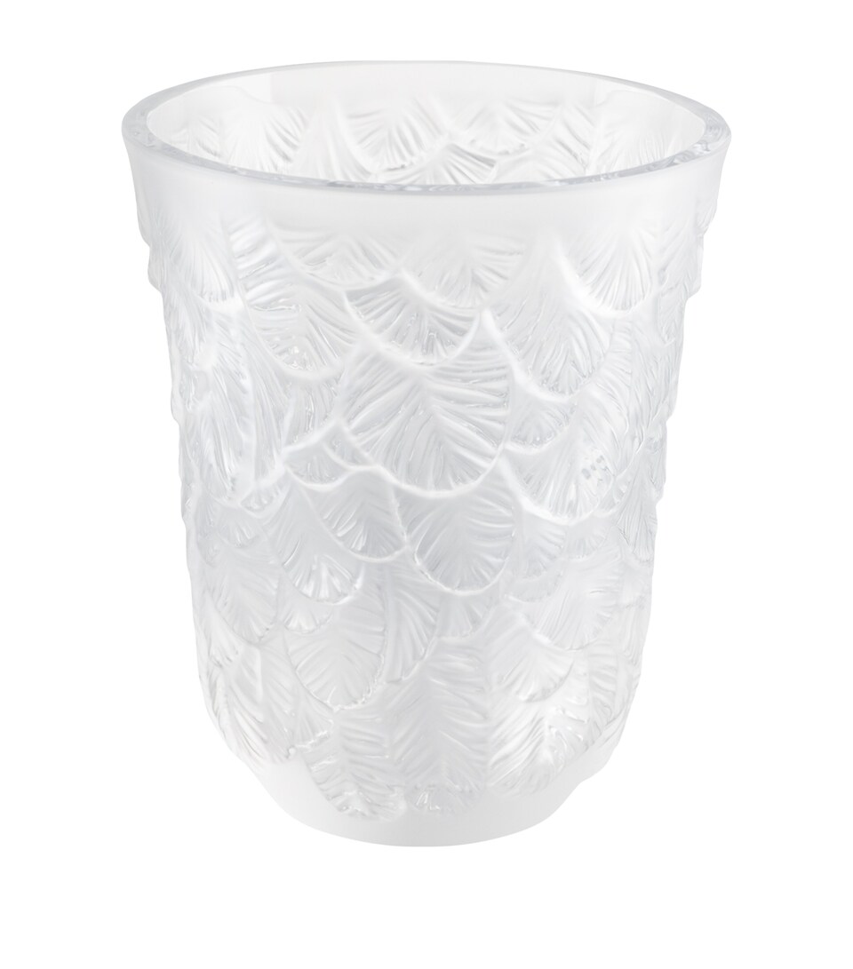 Lalique Crystal Grand-Duc Votive Clear