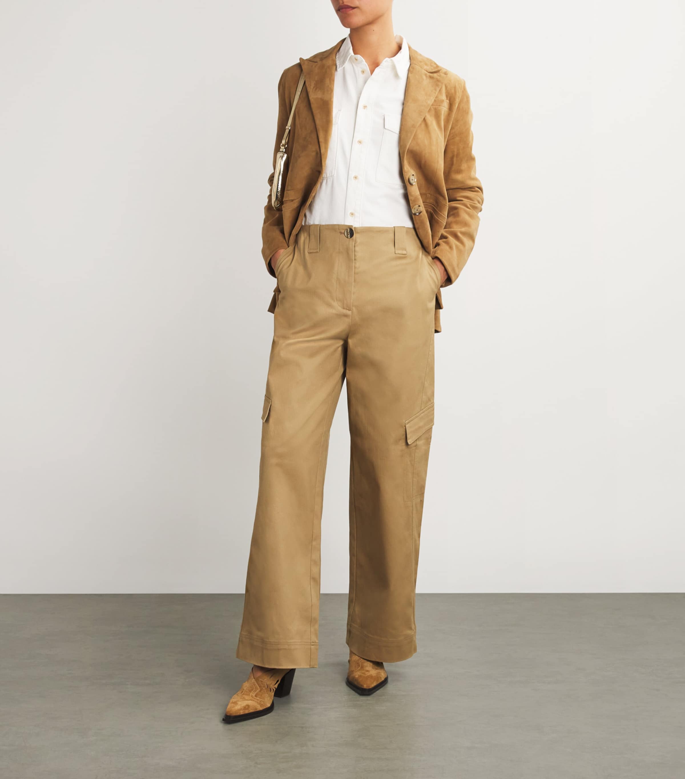 PAIGE Denim River Shirt Alabaster Sand