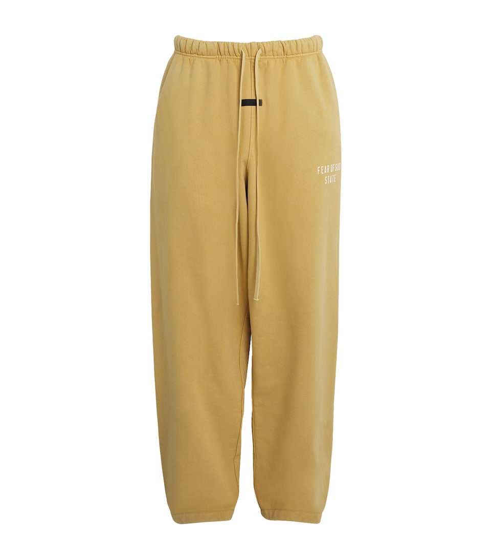 FEAR OF GOD ESSENTIALS Cotton Drawstring Sweatpants Amber