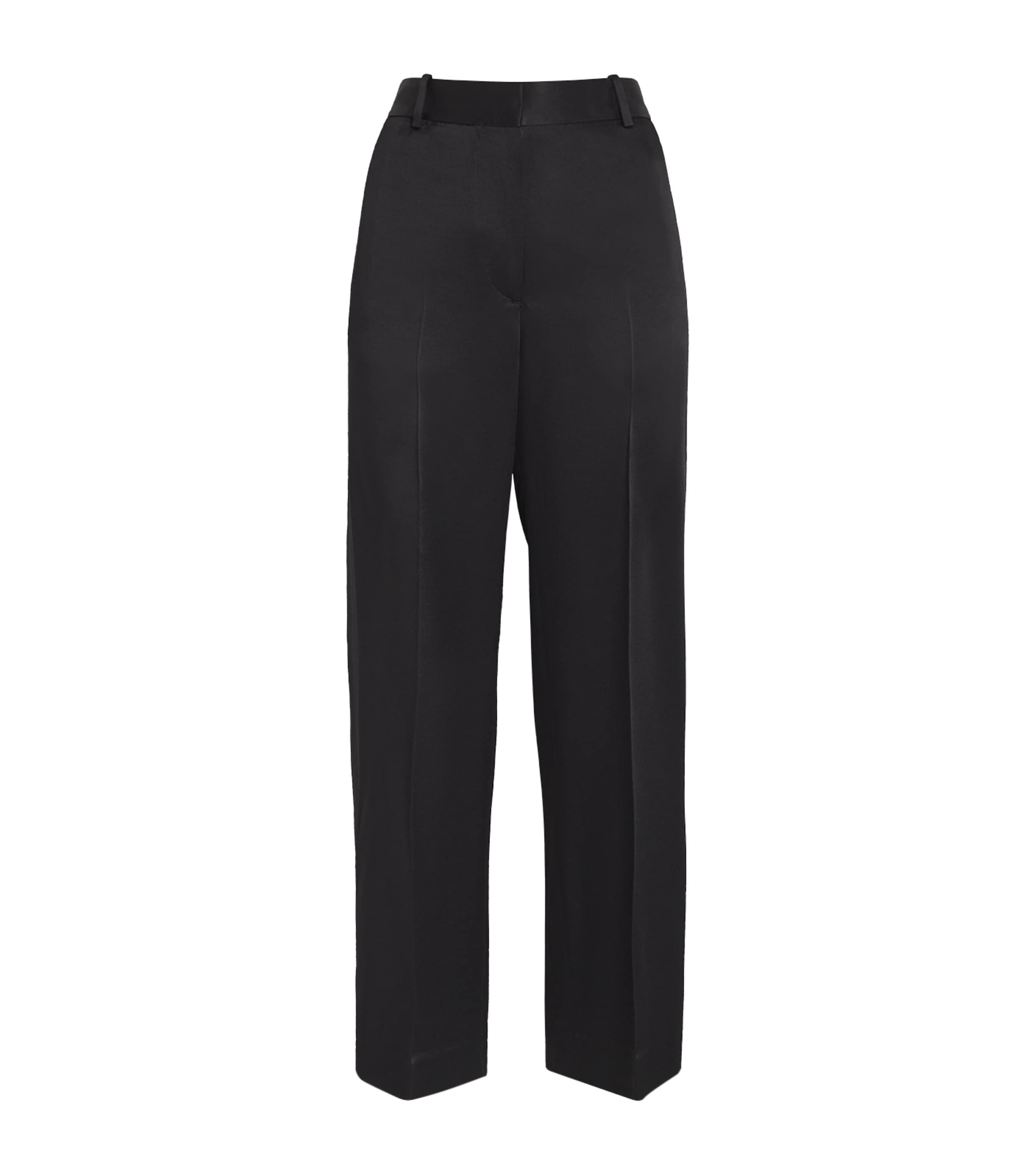 Totême Wide-Leg Trousers Black
