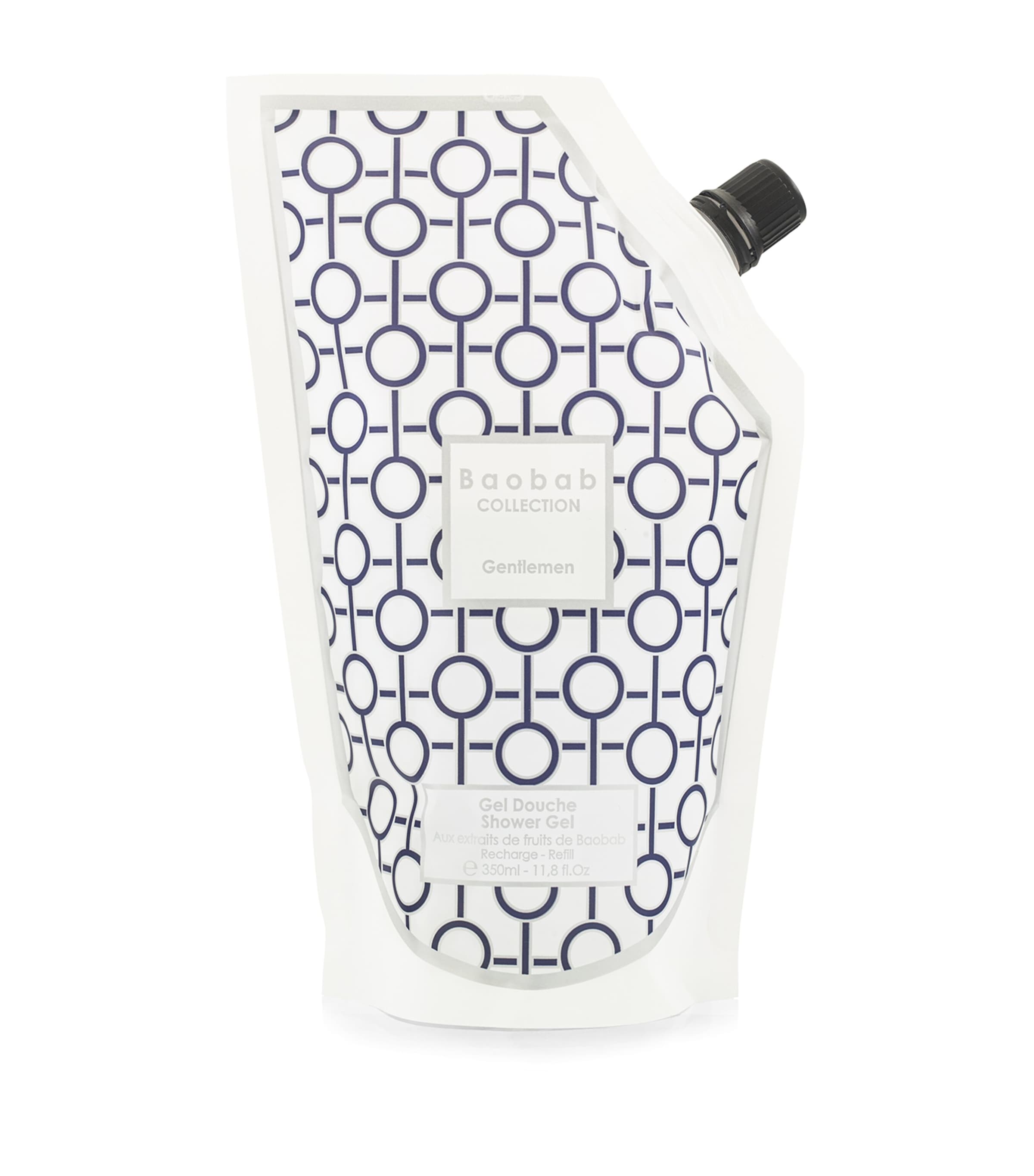 Baobab Collection Gentlemen Shower Gel (350ml) - Refill White