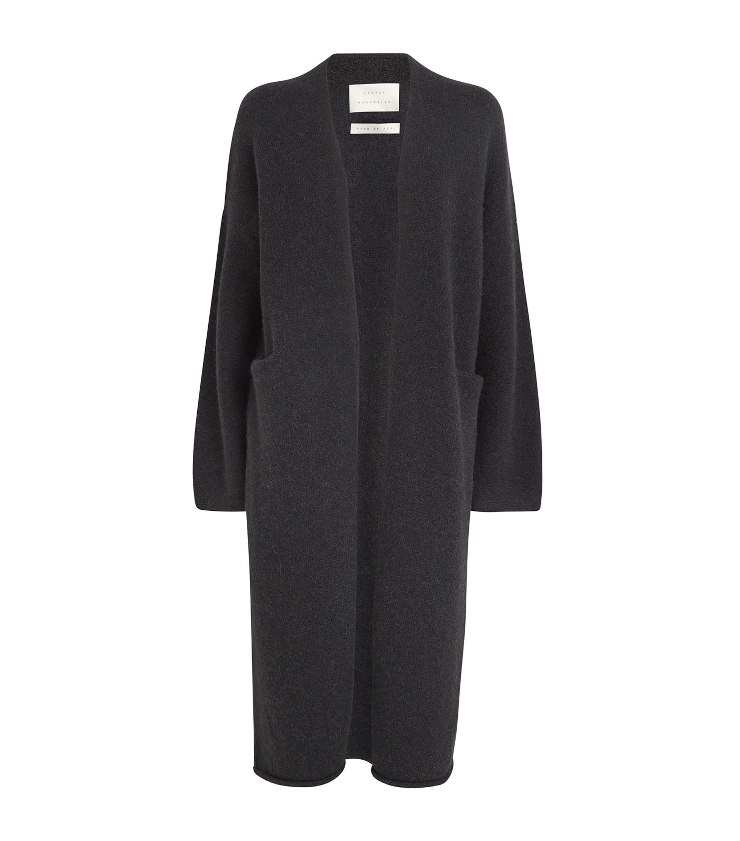 Lauren Manoogian Merino Wool-Alpaca Cardigan Ink