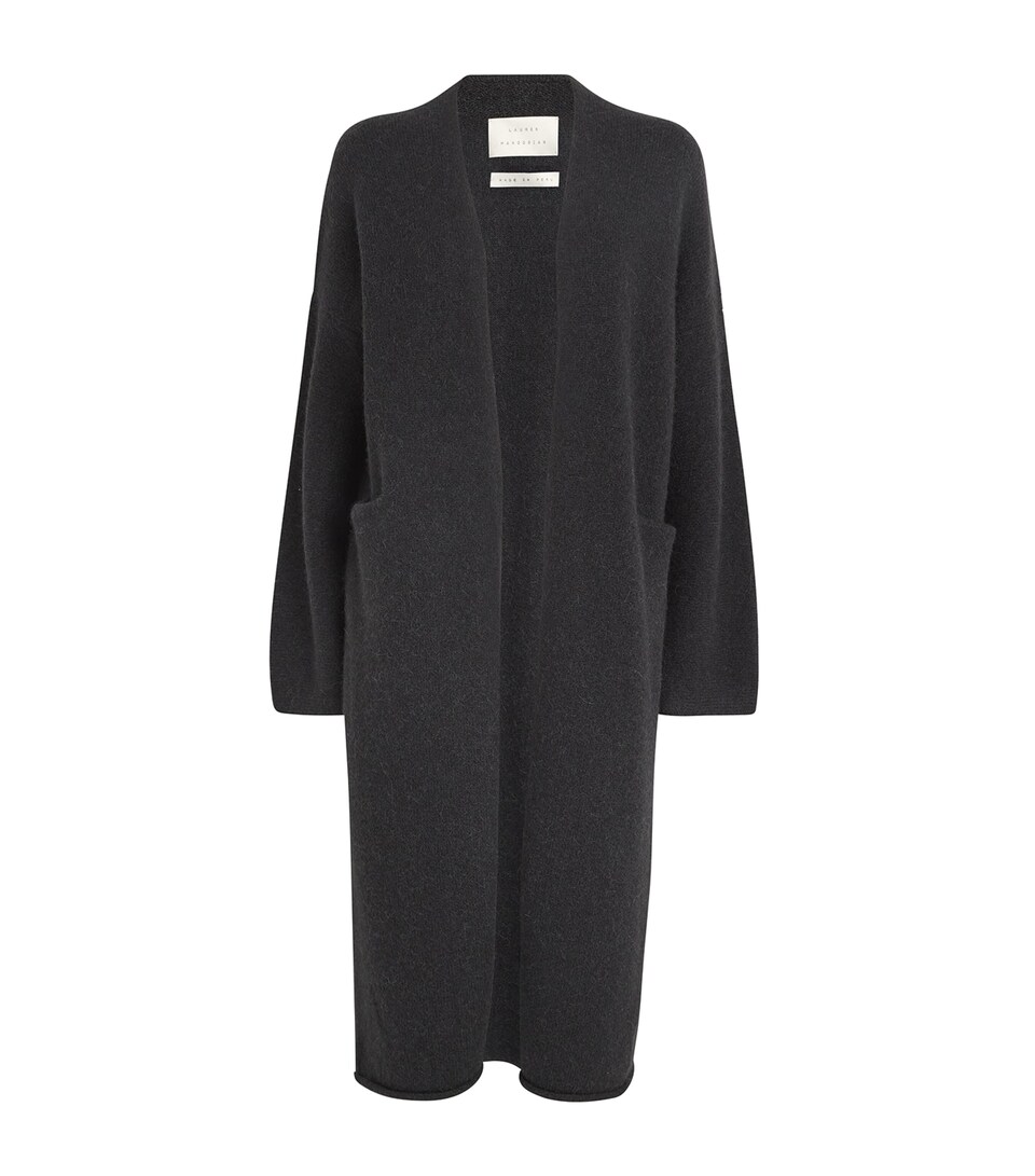 Lauren Manoogian Merino Wool-Alpaca Cardigan Ink
