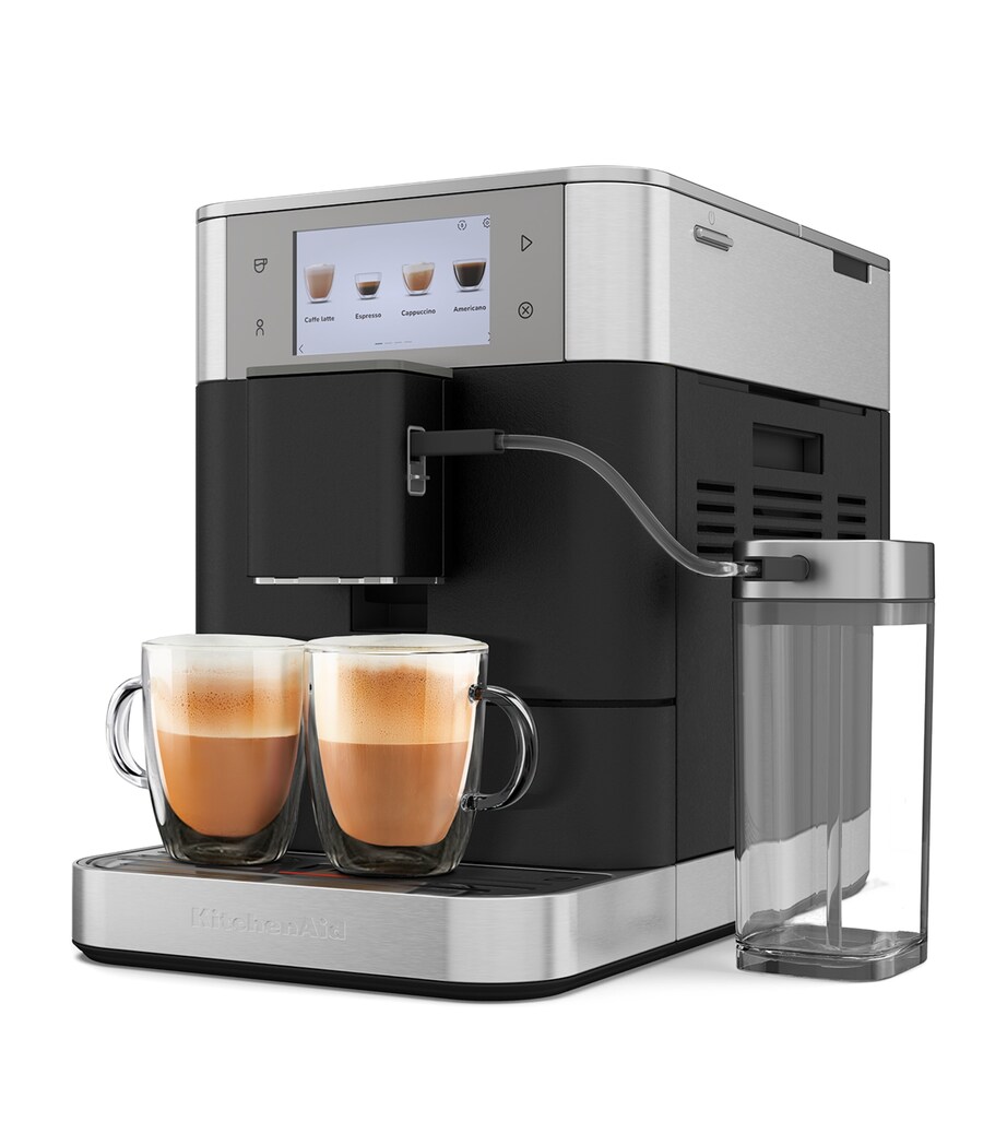 KitchenAid Fully Automatic Espresso Machine Cast Iron Black Image 3