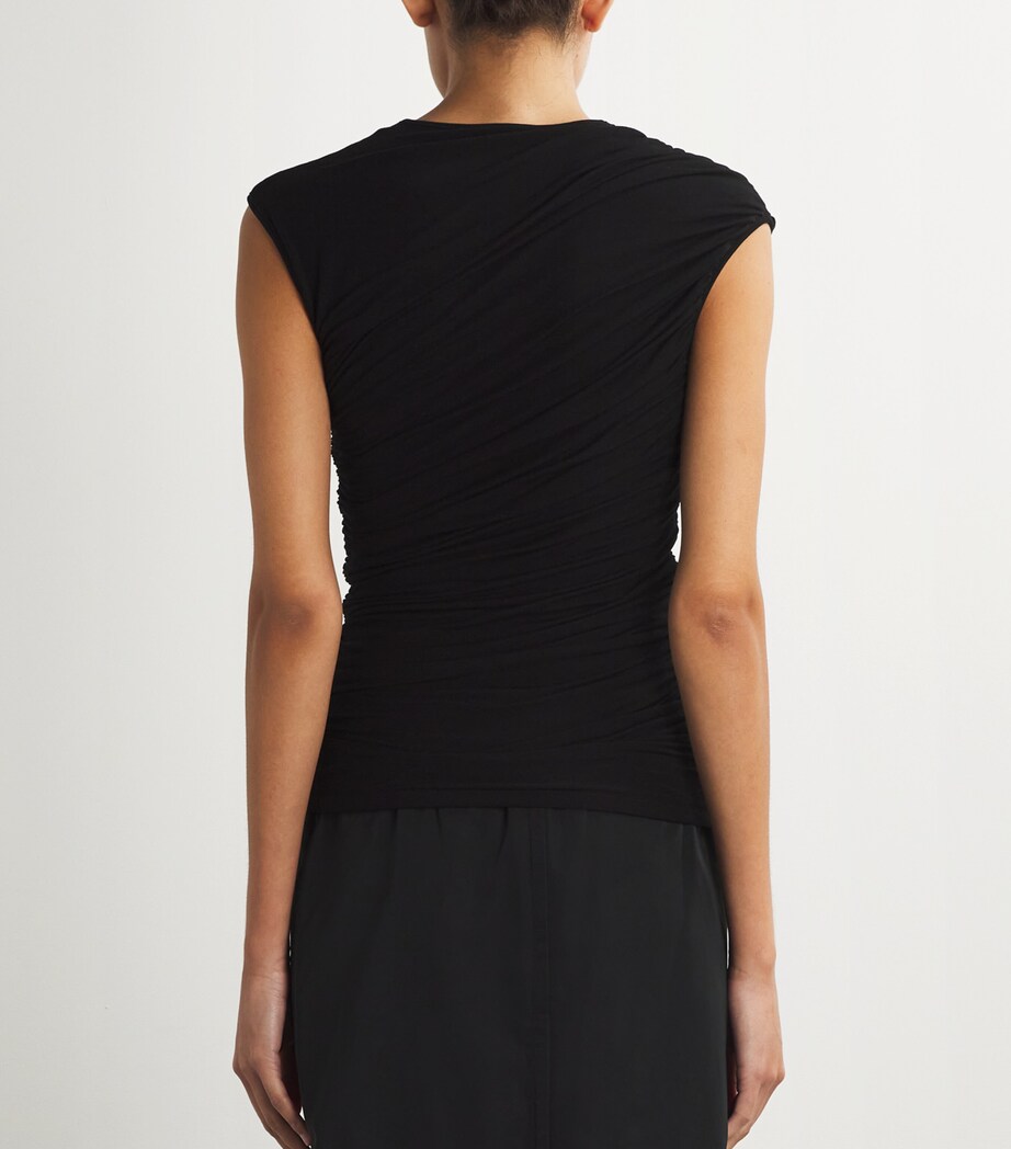 AGOLDE Ester Tank Top Black Image 5