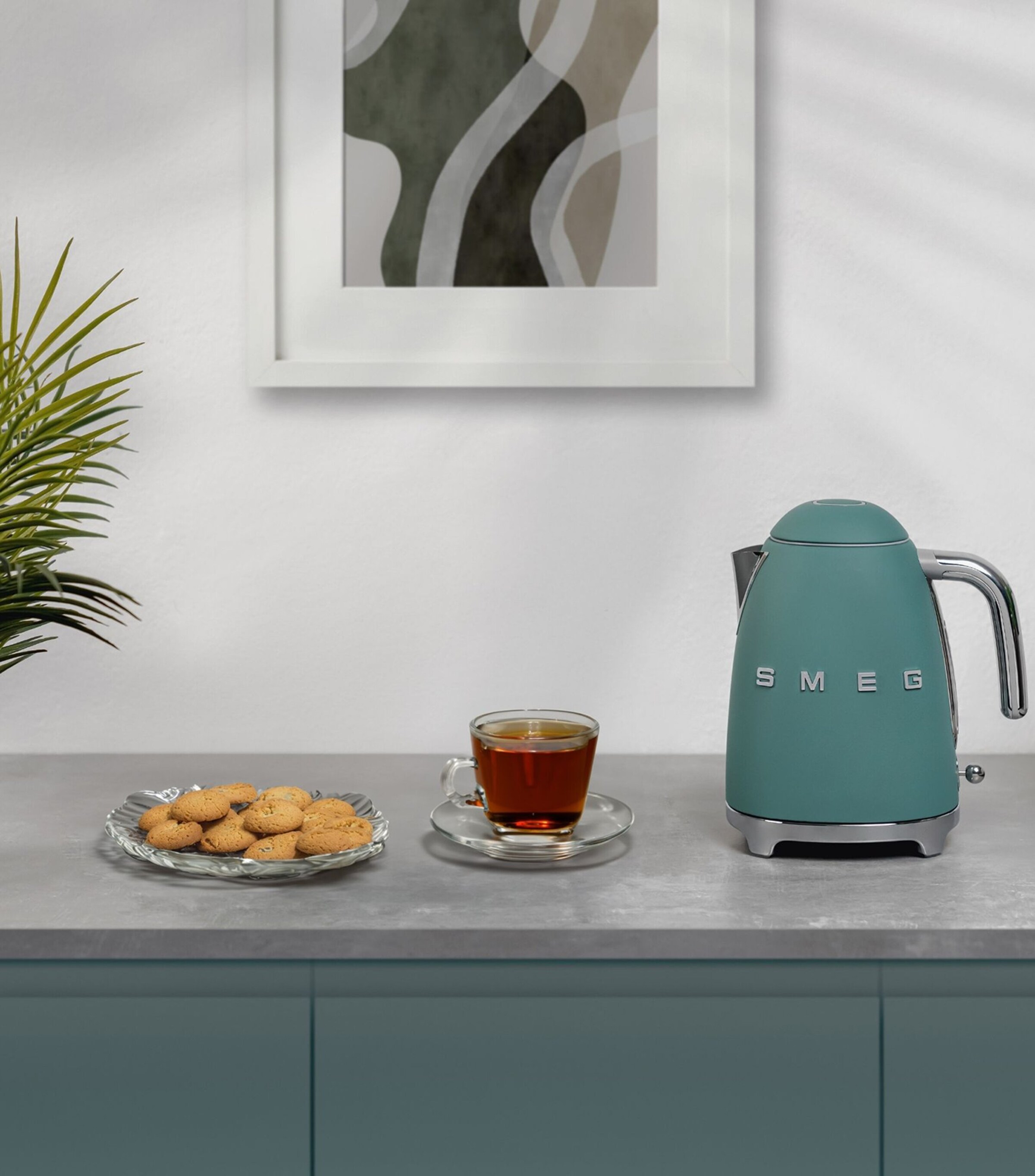 Smeg 2-Slice Toaster Emerald Green Image 2