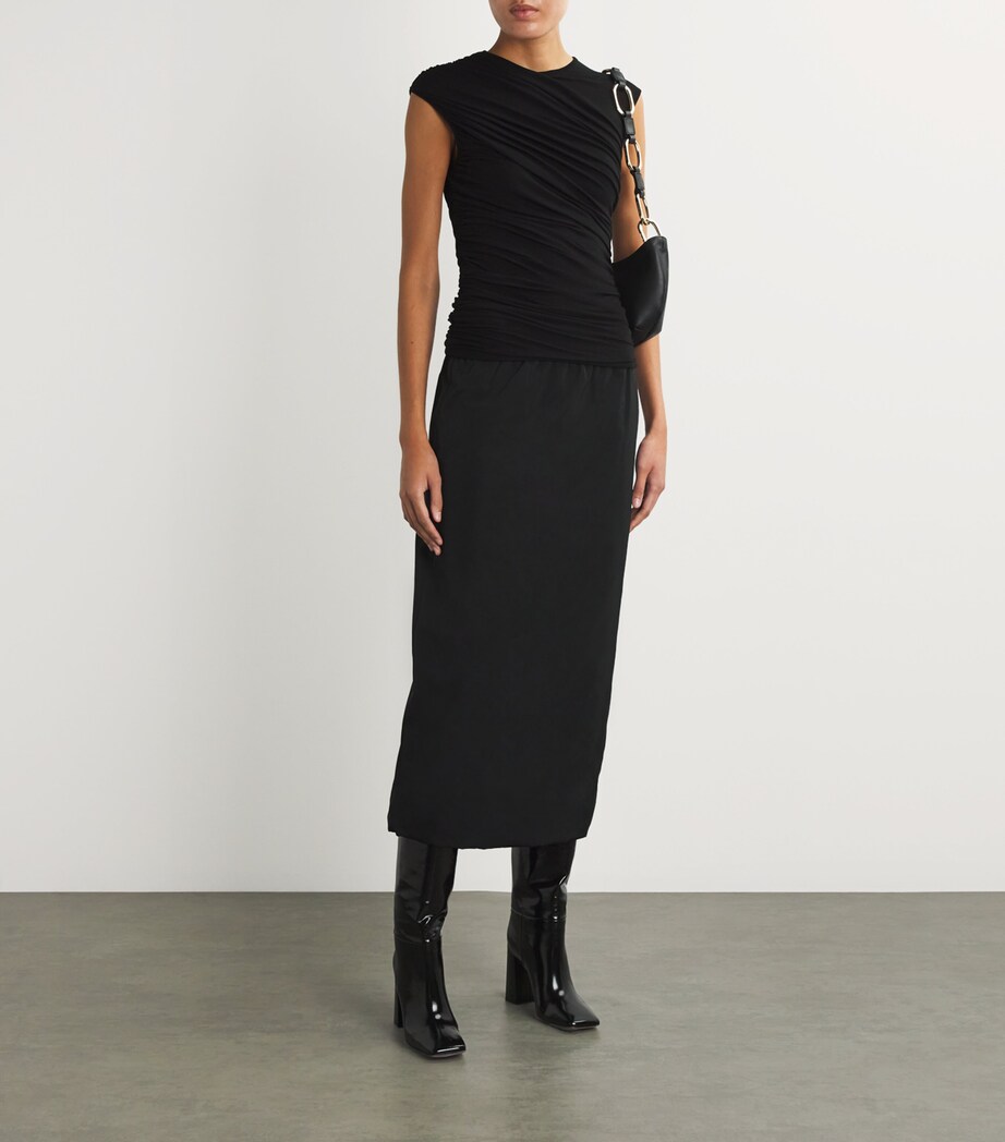 AGOLDE Ester Tank Top Black Image 2