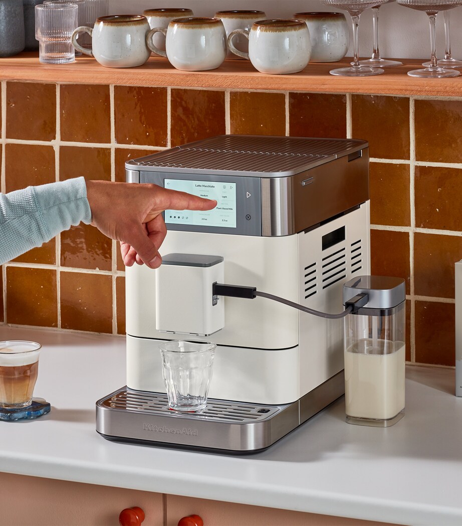 KitchenAid Fully Automatic Espresso Machine Porcelain White Image 7