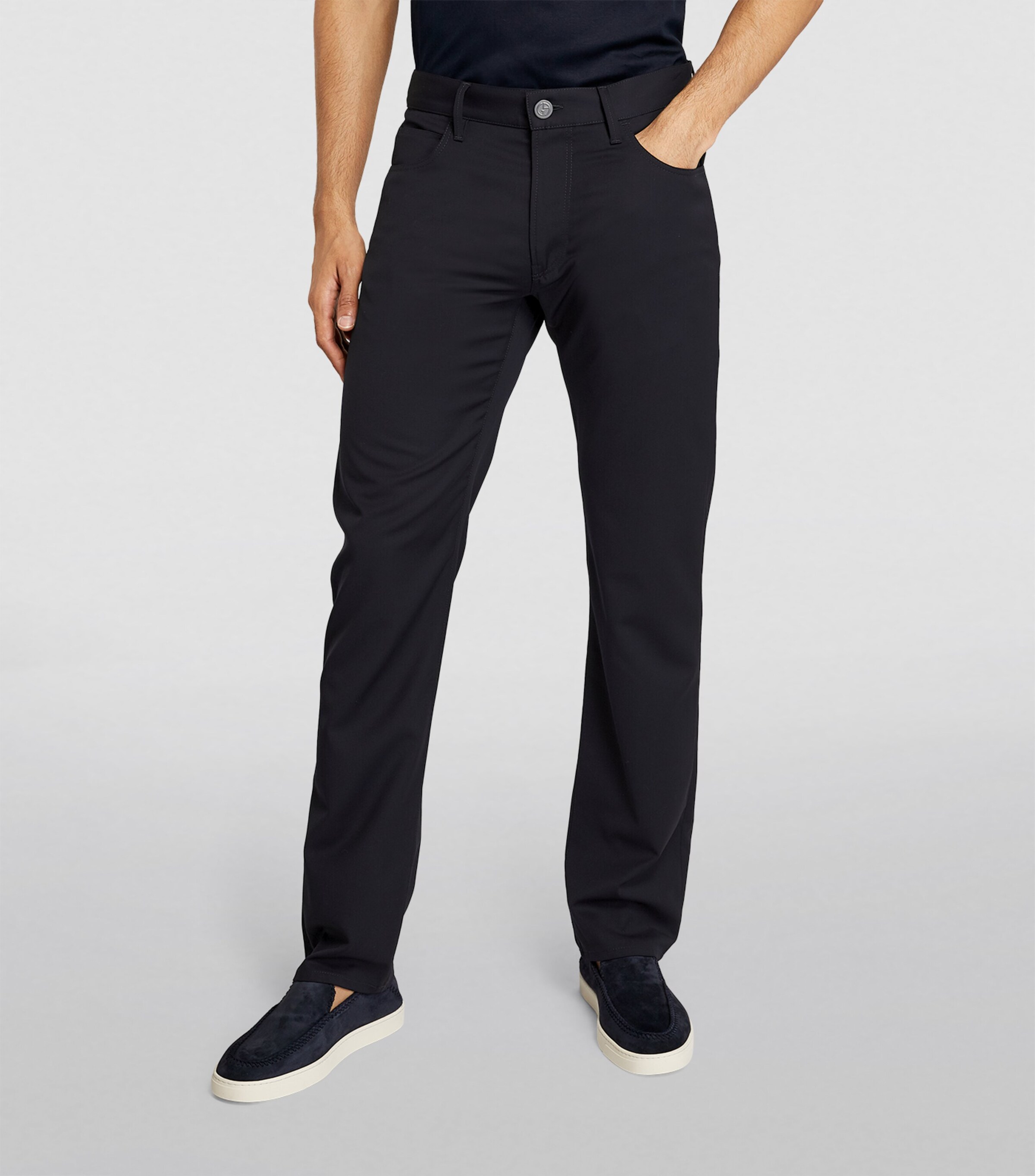 Represent Mens Cargo Trousers Camo Image 2