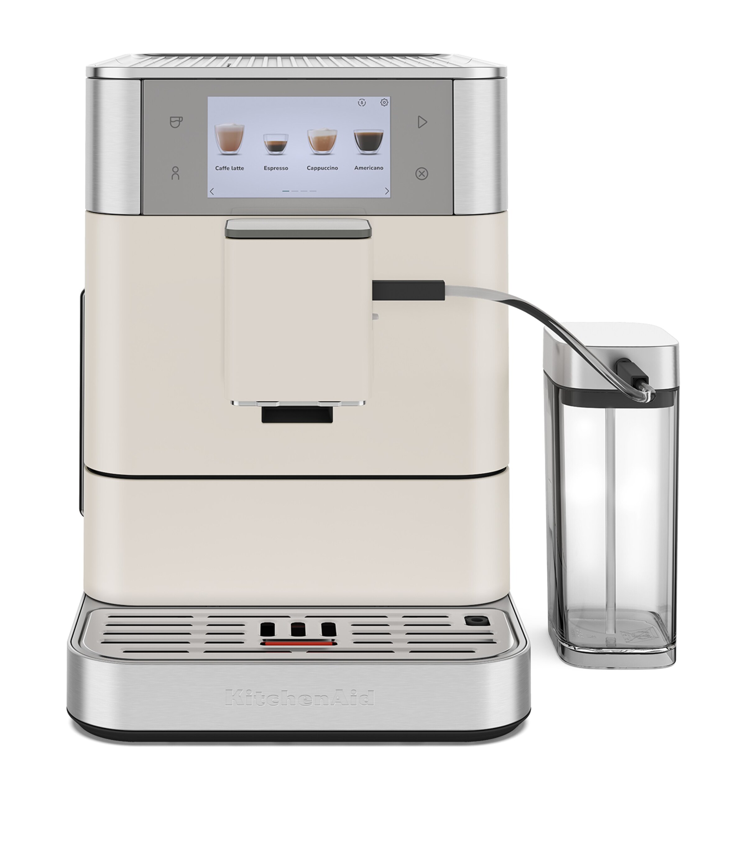 KitchenAid Fully Automatic Espresso Machine Porcelain White Image 2