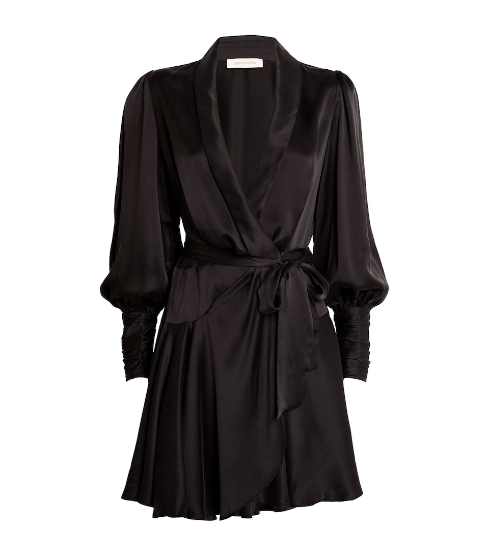 Matteau Silk Wrap Dress Casablanca Cas